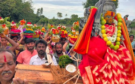 ಕಾಪು ಚಿನ್ನೇ ಪಲ್ಲಿ ಗ್ರಾಮದ ದೇವತೆ ಗಂಗಮ್ಮ ದೇವಿ ದೇವಾಲಯದ ಪ್ರಾಣ ಪ್ರತಿಷ್ಠಾಪನೆ