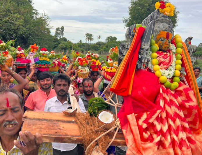 ಕಾಪು ಚಿನ್ನೇ ಪಲ್ಲಿ ಗ್ರಾಮದ ದೇವತೆ ಗಂಗಮ್ಮ ದೇವಿ ದೇವಾಲಯದ ಪ್ರಾಣ ಪ್ರತಿಷ್ಠಾಪನೆ