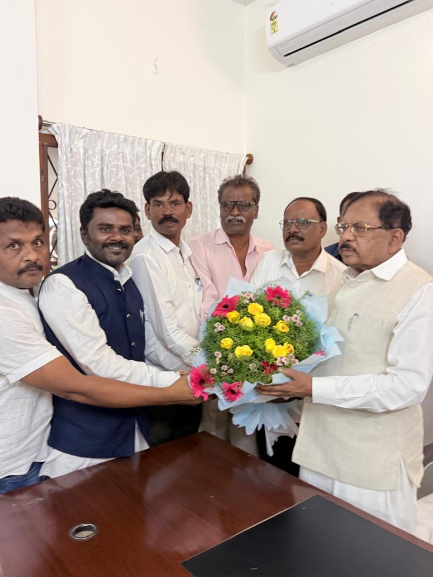 ಉಪಮುಖ್ಯಮಂತ್ರಿ ಹಾಗೂ ಕಂದಾಯ ಸಚಿವರಾಗಿ ಡಾ. ಜಿ. ಪರಮೇಶ್ವರ್ ಆಯ್ಕೆ: ಬಲಗೈ ಸಮುದಾಯದಿಂದ ಅಭಿನಂದನೆ