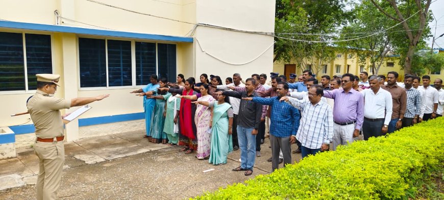 ವಿಶ್ವ ಬಾಲಕಾರ್ಮಿಕ ಪದ್ದತಿ ವಿರೋಧಿ ದಿನ ಪ್ರತಿಜ್ಞಾ ವಿಧಿ ಸ್ವೀಕಾರ