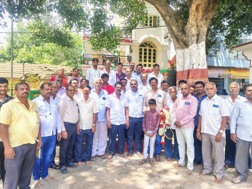 ಮಡಿವಾಳ ಸಮುದಾಯವನ್ನು ಸರ್ಕಾರ ಕಡೆಗನಿಸಿದೆ ಜಿಲ್ಲಾಧ್ಯಕ್ಷ: ರಾಜಗೋಪಾಲ್