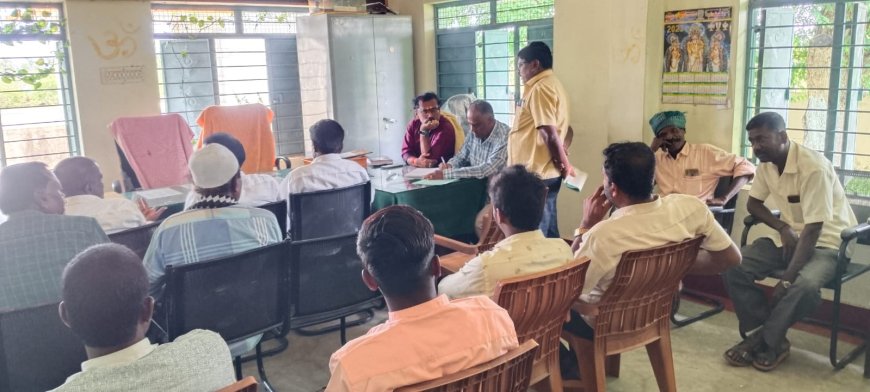 ಗುಟ್ಟಹಳ್ಳಿ ಸಂತೆ ಹರಾಜು ಯಶಸ್ವಿ: ಹುಲ್ಕೂರು ಗ್ರಾಮ ಪಂಚಾಯಿತಿಗೆ 53 ಸಾವಿರ ಆದಾಯ