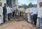 ತಾ.ಪಂ ಆವರಣದಲ್ಲಿ ಸಸಿ ನೆಟ್ಟು ನರೇಗಾ ಸ್ಮರಣೆ ಗ್ರಾಮೀಣಾಭಿವೃದ್ಧಿಗೆ ವೇಗ ನೀಡಲಿದೆ ವಿಬಿ ರಾಮ್ ಜಿ ಯೋಜನೆ ಕೆ.ರಾಜಶೇಖರ್ ಆಶಯ