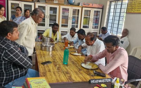 ಮಾಜಿ ಶಾಸಕರಾದ ಹೆಚ್.ಪಿ.ರಾಜೇಶ್ ಸಂತೆ ಪೇಟೆ ಶಾಲೆಗೆ ದಿಡೀರ್ ಬೇಟಿ