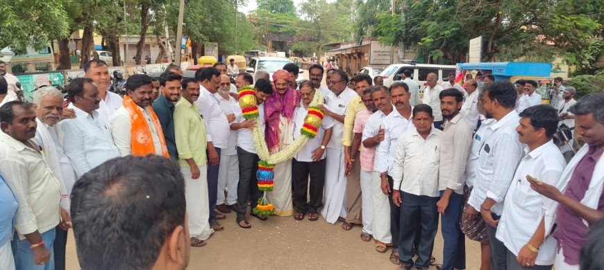 ಹುಟ್ಟು ಹಬ್ಬವನ್ನು ಕಾರ್ಯಕರ್ತರ ಜೊತೆಗೆ ಸರಳವಾಗಿ ಆಚರಣೆ ಮಾಡಿಕೊಂಡರು ಮಾಜಿ ಶಾಸಕ ಎಚ್ ಪಿ ರಾಜೇಶ್