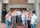 ಅಂಬೇಡ್ಕರ್ ಪ್ರತಿಮೆ ಲೋಕಾರ್ಪಣೆಗೆ ವಿಳಂಬ: ಬಿಜೆಪಿ ಮುಖಂಡರಿಂದ ಅರಬೆತ್ತಲೆ ಪ್ರತಿಭಟನೆ