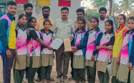 ಕ್ಯಾಸಂಬಳ್ಳಿ ಹೋಬಳಿ ಮಟ್ಟದ ಕ್ರೀಡಾಕೂಟ: ವಾಲಿಬಾಲ್‌ನಲ್ಲಿ ಬಾಲಕಿಯರಿಗೆ ಪ್ರಥಮ ಸ್ಥಾನ