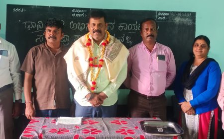 ದೇಶದ ಪ್ರಮುಖ ನಾಯಕರುಗಳೆಲ್ಲಾ ಸರಕಾರಿ ಶಾಲೆಗಳ ಕೊಡುಗೆ : ರಾಜ್ಯ ಉಪಾಧ್ಯಕ್ಷ ಕೆ.ಎಂ.ಶ್ರೀನಿವಾಸ