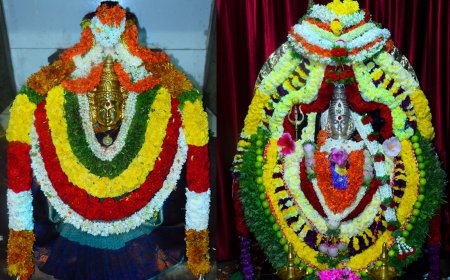 ನಾಲ್ಕನೇ ಆಷಾಡ ಶುಕ್ರವಾರ ಪೂಜೆ  ಹೊಳಲು ಗ್ರಾಮದ ಶ್ರೀ ಪಟ್ಟಲದಮ್ಮ ದೇವಿ,  ಶ್ರೀ ಚಿತ್ತ ನಾಳಮ್ಮ ದೇವಿ  ದೇಗುಲಗಳಲ್ಲಿ ಆಷಾಢ ಮಾಸದ ವಿಜೃಂಭಣೆಯ  ಪೂಜೆ