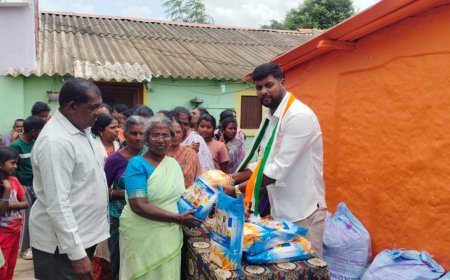 80ನೇ ಸ್ವಾತಂತ್ರ್ಯ ದಿನಾಚರಣೆ ಪ್ರಯುಕ್ತ ಬಡಜನರಿಗೆ 300 ಗೋಧಿ ಇಟ್ಟಿಗೆ ಪ್ಯಾಕೆಟ್ ವಿತರಣೆ