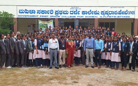 ಕೆ.ಆರ್.ಪೇಟೆ ವಿದ್ಯಾರ್ಥಿನಿಯರಿಗೆ ವಿಧಾನಮಂಡಲ ಕಲಾಪ ವೀಕ್ಷಣೆಗೆ ಸುವರ್ಣಾವಕಾಶ