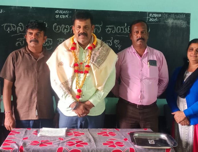 ದೇಶದ ಪ್ರಮುಖ ನಾಯಕರುಗಳೆಲ್ಲಾ ಸರಕಾರಿ ಶಾಲೆಗಳ ಕೊಡುಗೆ : ರಾಜ್ಯ ಉಪಾಧ್ಯಕ್ಷ ಕೆ.ಎಂ.ಶ್ರೀನಿವಾಸ