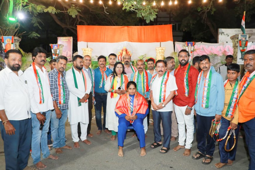 ಅಂತಾರಾಷ್ಟ್ರೀಯ ತ್ರೋಬಾಲ್ ಸಾಧನೆ: ಪೃಥ್ವಿ ಶೆಟ್ಟಿಗೆ ಮಾಜಿ ಶಾಸಕ ಎಂ.ಕೆ. ಸೋಮಶೇಖರ್ ಸನ್ಮಾನ