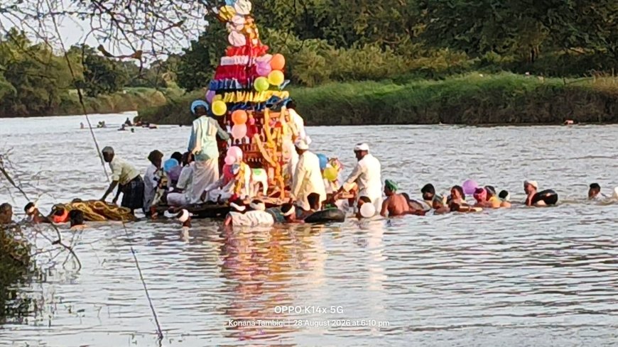 ವರದಾ ನದಿಯಲಿ ಸಿದ್ದಾರೊಡ, ಕಲ್ಮೇಶ್ವರ ತೇರು ಬಲು ಜೋರು