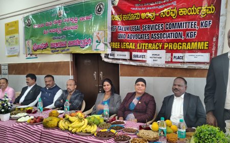 ಹೆಣ್ಣು ಮಕ್ಕಳ ಆರೋಗ್ಯದ ಬಗ್ಗೆ ಹೆಚ್ಚಿನ ಕಾಳಜಿ ಅಗತ್ಯ: ನ್ಯಾಯಾಧೀಶ ಶಮೀದ