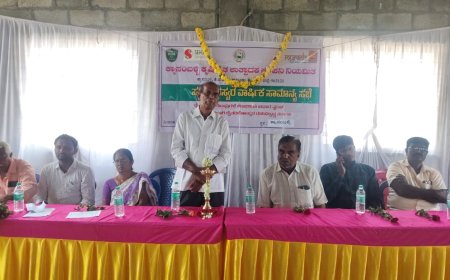 ಕ್ಯಾಸಂಬಳ್ಳಿ ಕೃಷಿ ರೈತ ಉತ್ಪಾದಕ ಕಂಪನಿ ವಾರ್ಷಿಕ ಮಹಾಸಭೆ