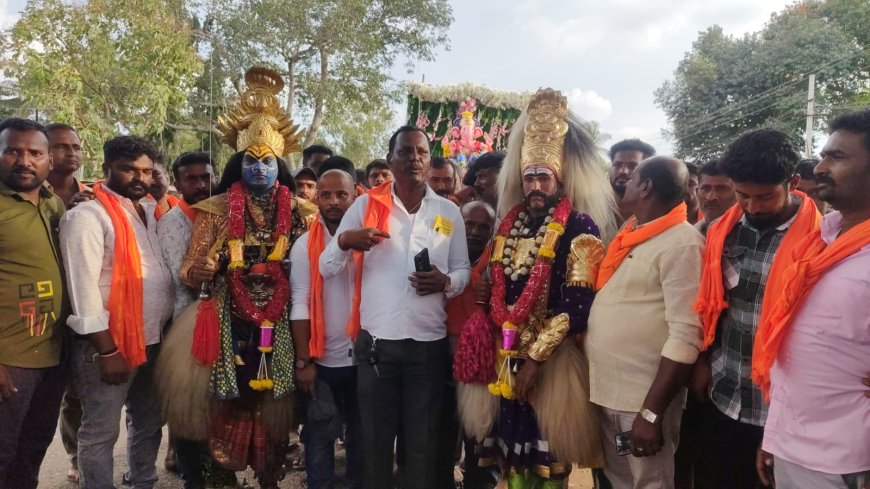 ಕಿಕ್ಕೇರಮ್ಮ ಎಳನೀರು ವರ್ತಕರ ಸಂಘದ ಗಣೇಶ ಮೂರ್ತಿ ವಿಸರ್ಜನೆ