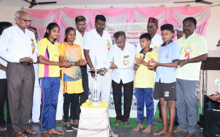 ದೈಹಿಕ -ಮಾನಸಿಕವಾಗಿ ಸದೃಢರಾಗಲು ಕ್ರೀಡೆ ಅವಶ್ಯಕ - ಎಮ್ ಎಸ್ ಬಡದಾನಿ
