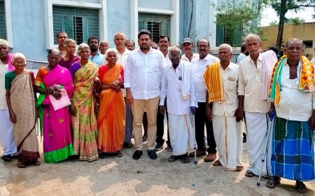 50 ವರ್ಷಗಳಿಂದ ಜಮೀನಿಗಾಗಿ ಅಲೆದ ಬಡ ವೃದ್ಧ ರೈತರ ಪರ ನಿಂತ ದರಖಾಸ್ತು ಕಮಿಟಿ ಸದಸ್ಯ ಕೆ.ಸಿ.ಚಂದ್ರಶೇಖರರೆಡ್ಡಿ