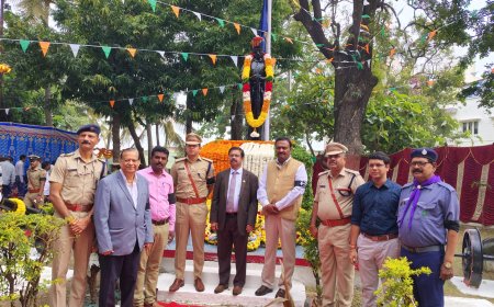 ಪೊಲೀಸ್ ಹುತಾತ್ಮರಿಗೆ ಹೃತ್ಪೂರ್ವಕ ನಮನ: ಪೊಲೀಸರ ನಿಸ್ವಾರ್ಥ ಸೇವೆ ಶ್ಲಾಘನೀಯ : ನ್ಯಾಯಾಧೀಶರಾದ ಶಿವಕುಮಾರ ಬಿ ನುಡಿ